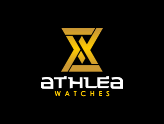 Athlea Watches logo design by wibowo