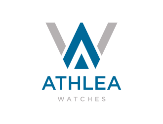 Athlea Watches logo design by vuunex