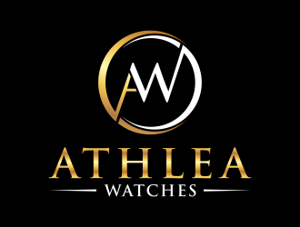 Athlea Watches logo design by aflah