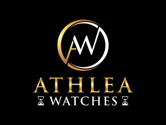 Athlea Watches logo design by aflah