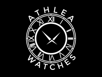 Athlea Watches logo design by azizah