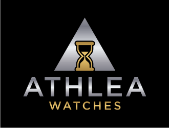 Athlea Watches logo design by Franky.