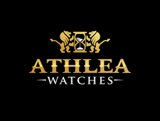 Athlea Watches logo design by YONK