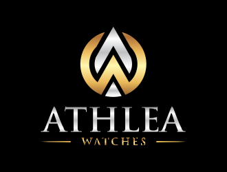 Athlea Watches logo design by cahyobragas