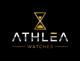 Athlea Watches logo design by keylogo
