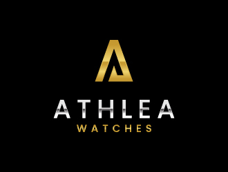 Athlea Watches logo design by gateout