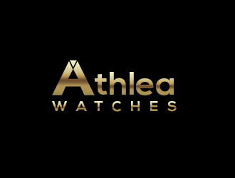 Athlea Watches logo design by bougalla005