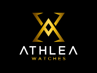 Athlea Watches logo design by BrainStorming