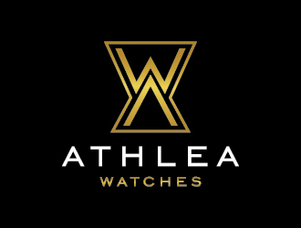 Athlea Watches logo design by udinjamal