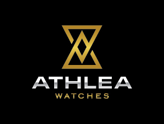 Athlea Watches logo design by udinjamal