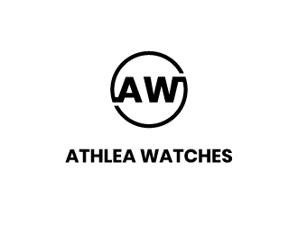 Athlea Watches logo design by drifelm