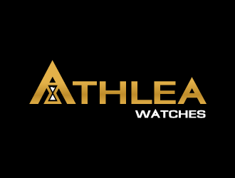 Athlea Watches logo design by kgcreative
