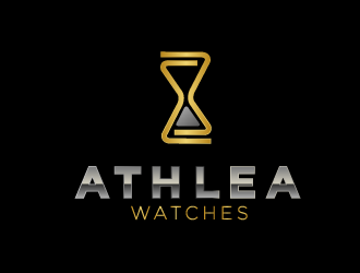 Athlea Watches logo design by gearfx