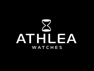 Athlea Watches logo design by pollo