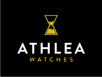 Athlea Watches logo design by xorn