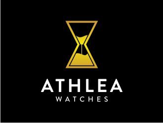 Athlea Watches logo design by xorn
