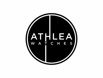 Athlea Watches logo design by christabel
