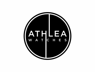 Athlea Watches logo design by christabel