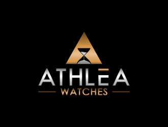 Athlea Watches logo design by Barkah