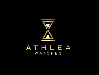 Athlea Watches logo design by usef44