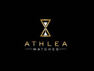 Athlea Watches logo design by usef44