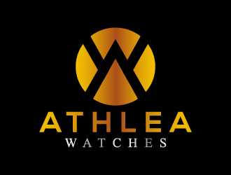 Athlea Watches logo design by pambudi