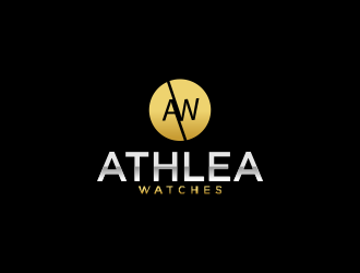 Athlea Watches logo design by MUNAROH