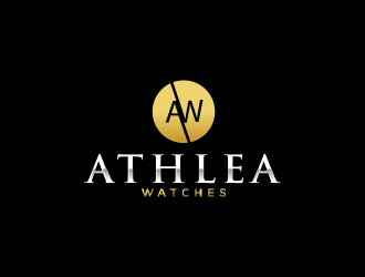 Athlea Watches logo design by MUNAROH