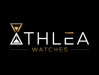 Athlea Watches logo design by keylogo