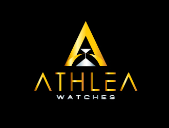 Athlea Watches logo design by Marianne