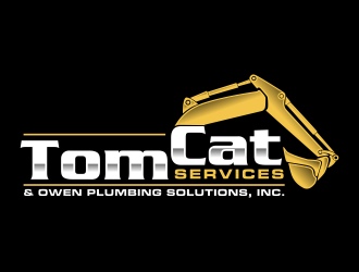 TomCat Services & Owen Plumbing Solutions, Inc. logo design by qqdesigns