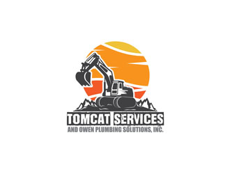 TomCat Services & Owen Plumbing Solutions, Inc. logo design by sunny070