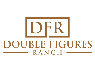 Double Figures Ranch logo design by p0peye