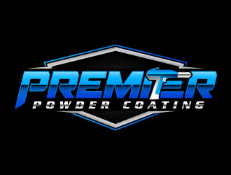 Premier Powder Coating logo design by daywalker