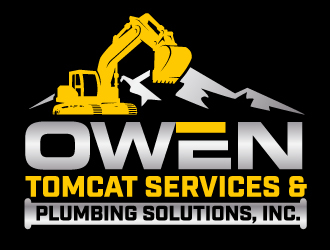TomCat Services & Owen Plumbing Solutions, Inc. logo design by jaize