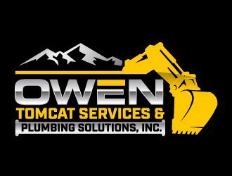 TomCat Services & Owen Plumbing Solutions, Inc. logo design by jaize