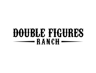 Double Figures Ranch logo design by aflah