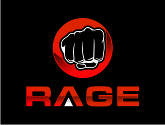 Rage logo design by puthreeone