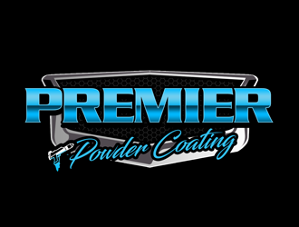 Premier Powder Coating logo design by kunejo