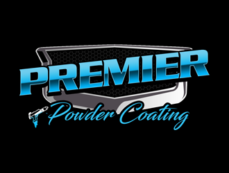 Premier Powder Coating logo design by kunejo