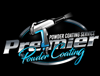 Premier Powder Coating logo design by Suvendu