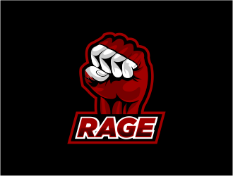 Rage logo design by Hipokntl_