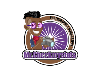 Mr.Checkmystats Photography & Videography  logo design by Greenlight