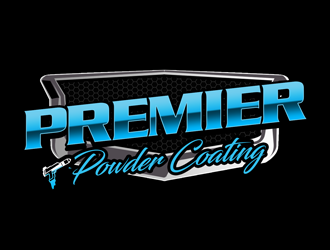 Premier Powder Coating logo design by kunejo