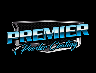 Premier Powder Coating logo design by kunejo