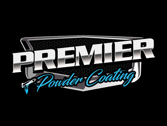 Premier Powder Coating logo design by kunejo