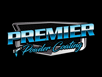 Premier Powder Coating logo design by kunejo