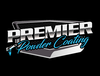 Premier Powder Coating logo design by kunejo