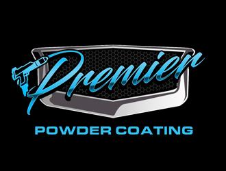 Premier Powder Coating logo design by kunejo