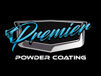 Premier Powder Coating logo design by kunejo